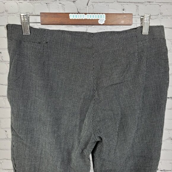 NWT Amanda + Chelsea Black Contemporary Fit Low Rise Stretch Pants 4 (31x30) - Picture 7 of 14